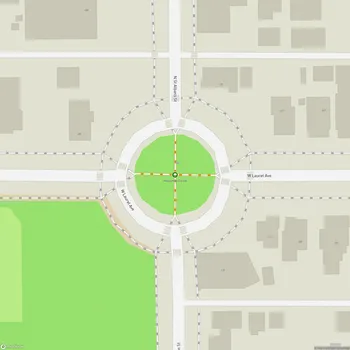 Map of Holcombe Circle