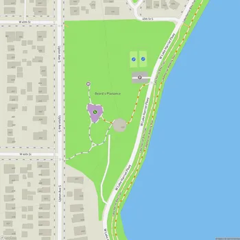 Map of Beard's Plaisance