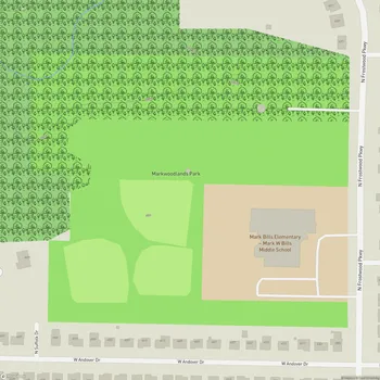 Map of Markwoodlands Park