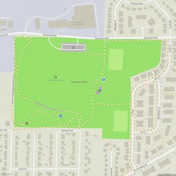 Map of Sycamore Park