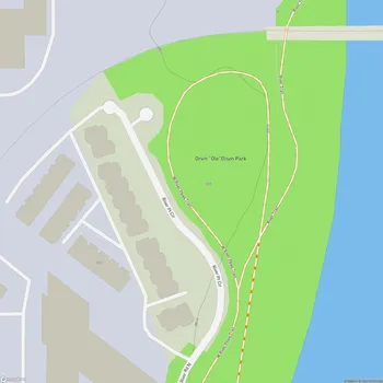 Map of Orvin "Ole"Olson Park
