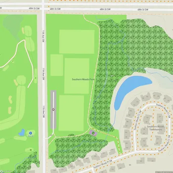 Map of Southern Woods Park