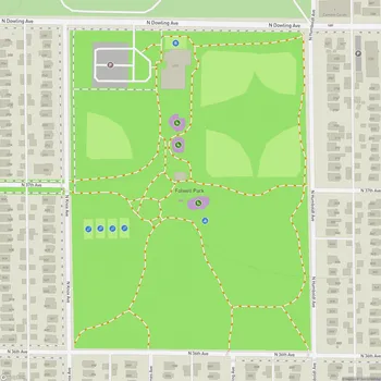 Map of Folwell Park