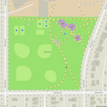 Map of Waite Park