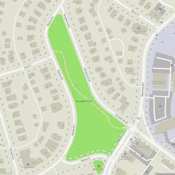 Map of Hampden Park