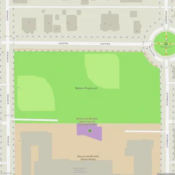 Map of Webster Playground
