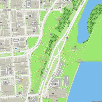 Map of Juneau Park