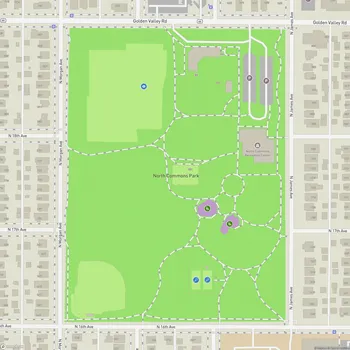 Map of North Commons Park