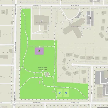 Map of Martin Luther King Jr. Park
