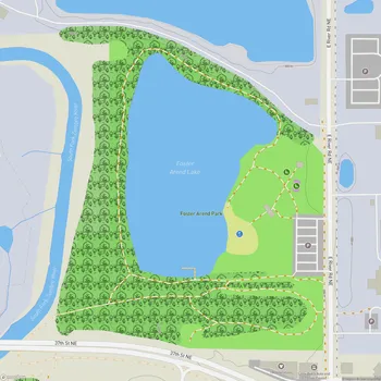 Map of Foster Arend Park