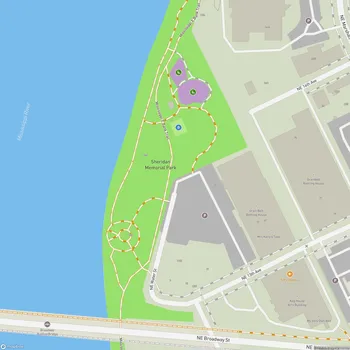 Map of Sheridan Memorial Park