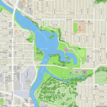 Map of Silver Lake Park