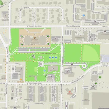 Map of John H. Gwynn Jr. Park