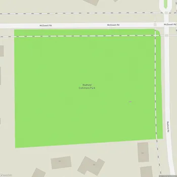 Map of Redfield Commons Park