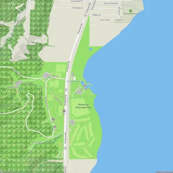 Map of Detweiller Riverside Park