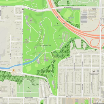 Map of Laura Bradley Park