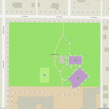 Map of Willard Park