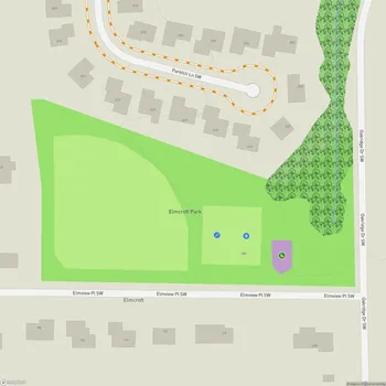 Map of Elmcroft Park