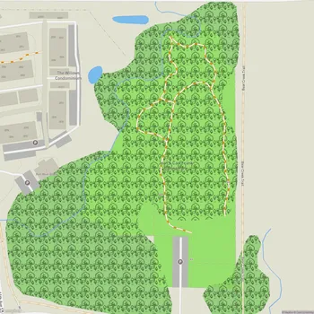 Map of Jean & Carl Frank Canine Park