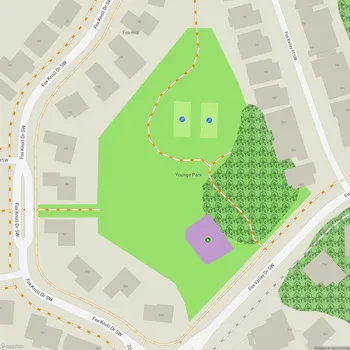 Map of Younge Park
