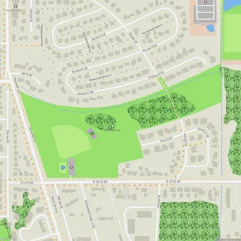 Map of Homestead Park