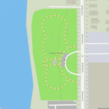 Map of Gluek Riverside Park