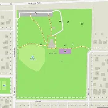 Map of Newell Park