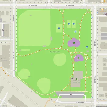 Map of Van Cleve Park