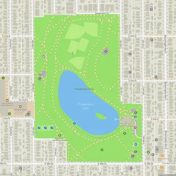 Map of Powderhorn Park