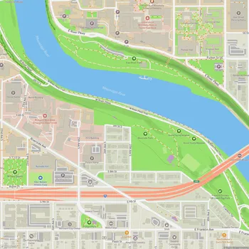Map of Riverside Park