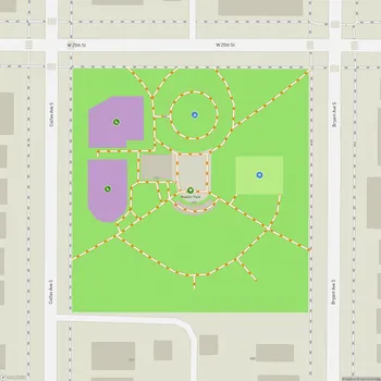 Map of Mueller Park