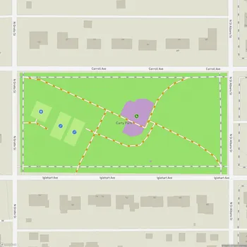 Map of Carty Park