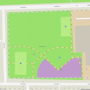 Map of Victory Park