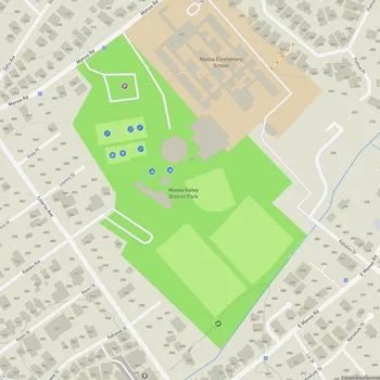 Map of Manoa Valley District Park