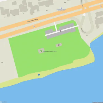 Map of Kawaikui Beach Park