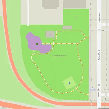 Map of Franklin Steele Park