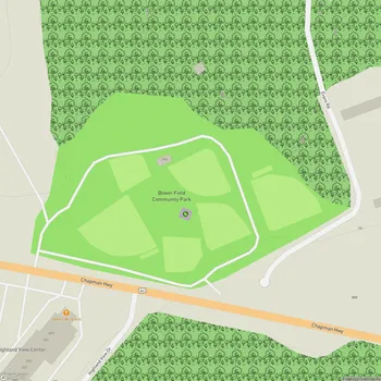 Map of Bower Field Community Park