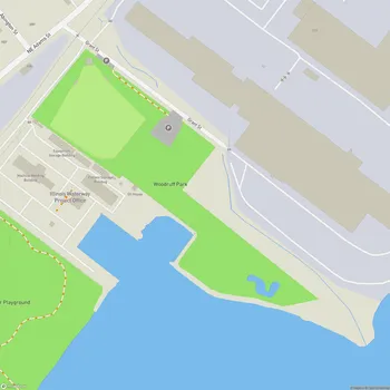 Map of Woodruff Park