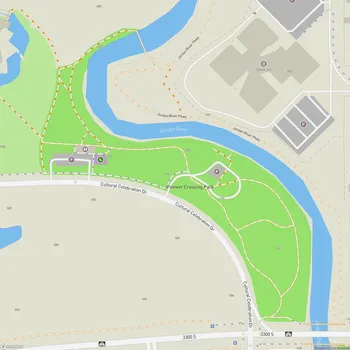 Map of Pioneer Crossing Park
