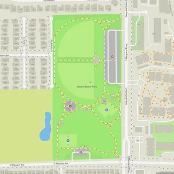 Map of Desert Bloom Park