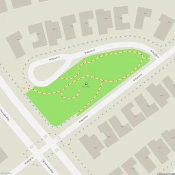 Map of Poet's Park