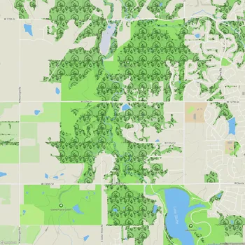 Map of Cedar Niles Park