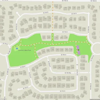 Map of Summer's Walk Park
