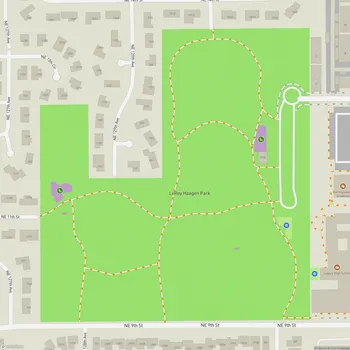 Map of LeRoy Haagen Memorial Park