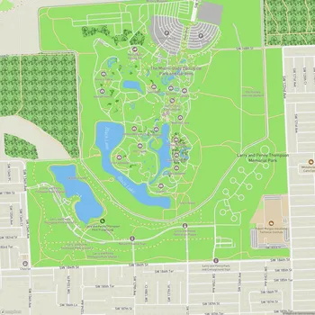Map of Larry and Penny Thompson Memorial Park