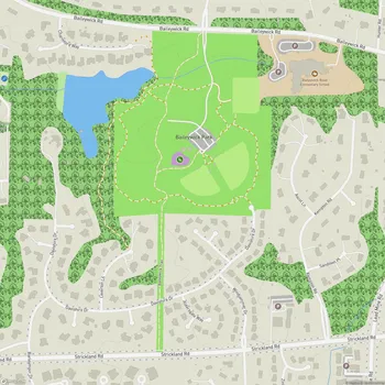 Map of Baileywick Park