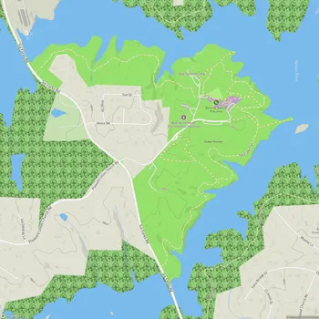 Map of Blue Jay Point County Park
