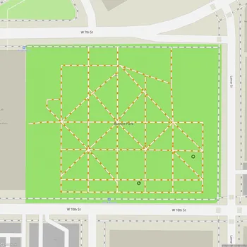 Map of Burnett Park