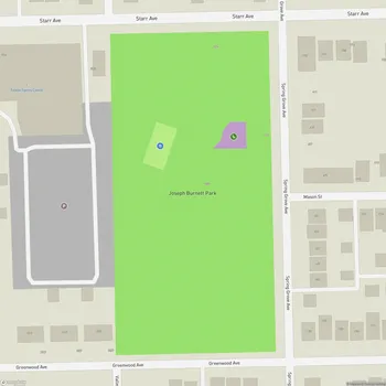 Map of Joseph P. Burnett Park