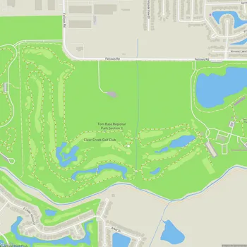 Map of Tom Bass Regional Park Section II